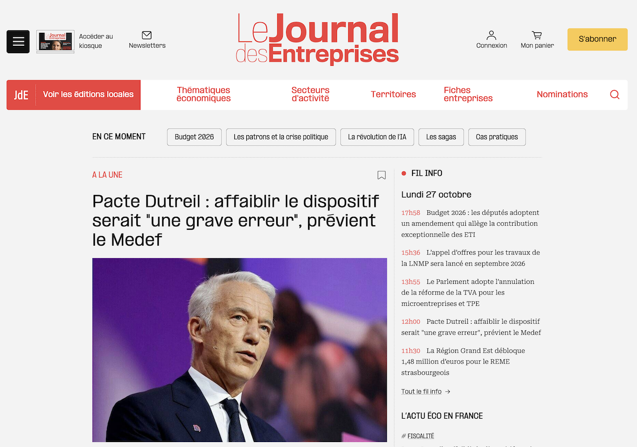 Agence Web Coheractio - Création de site Internet - Le Journal des entreprises